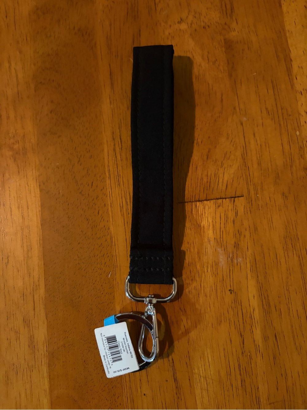 Vera Bradley Black Wristlet Strap